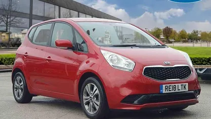 Used Kia Venga 90 HP (66 kW) 2018 Red Hatchback