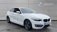 White Used 2015 BMW 218 Sport Line Coupe | £8,190 (Good price)