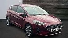 Red Used 2022 Ford Fiesta Titanium Hatchback | £13,999 (Fair price)