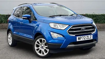 Used Ford Ecosport Titanium 125 HP (91 kW) 2022 Blue SUV
