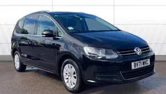 Black Used 2021 VW Sharan SE MPV | £20,628 (Fair price)