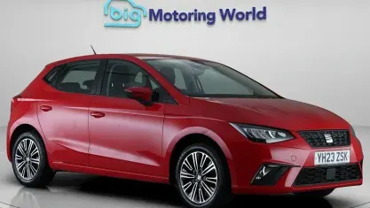 Used Seat Ibiza SE Technology 95 HP (69 kW) 2023 Red Hatchback