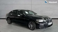 Black sapphire Used 2023 BMW 530e M Sport Sedan | £30,420 (Fair price)