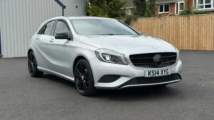 Used Mercedes A200 136 HP (100 kW) 2014 Silver Hatchback