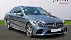 Grey Used 2021 Mercedes C220 AMG Line Premium Sedan | £21,000 (Fair price)