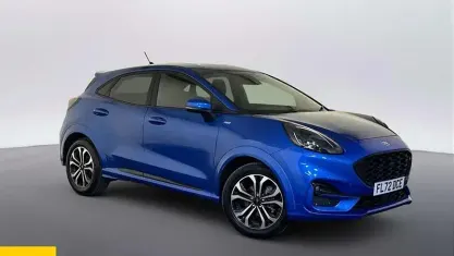 Used Ford Puma ST-Line 125 HP (91 kW) 2022 Blue SUV