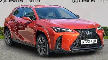 Used Lexus UX 250h Sport Line 184 HP (135 kW) 2022 Orange SUV