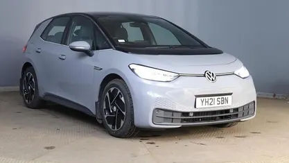 Begagnad VW ID.3 Pro Performance 150 kW (204 HK) 2021 Grå Halvkombi