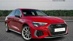 Red Used 2021 Audi S3 Comfort Sedan | £28,985 (Fair price)