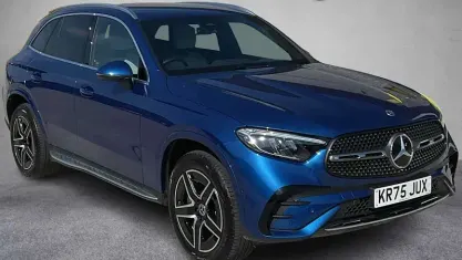Used Mercedes GLC300 AMG line 313 HP (230 kW) 2025 Blue SUV