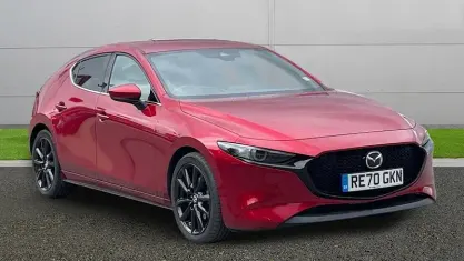 Begagnad Mazda 3 Inclusive 180 HK (132 kW) 2020 Röd Halvkombi