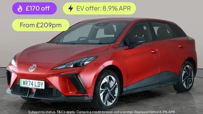 Red Used 2023 MG MG4 EV SE Hatchback | £14,222 (Fair price)