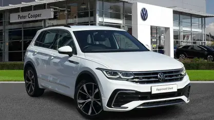 Used VW Tiguan R-line 150 HP (110 kW) 2023 White SUV