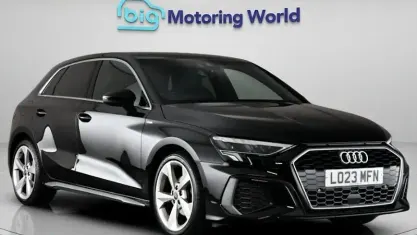 Used Audi A3 Sportback S-Line 110 HP (80 kW) 2023 Black Hatchback