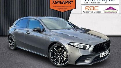 Begagnad Mercedes A35 AMG Premium 306 HK (225 kW) 2022 Grå Halvkombi