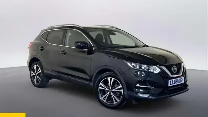 Used Nissan Qashqai N-Connecta 160 HP (117 kW) 2019 Black SUV