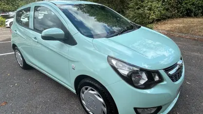 Used Vauxhall Viva 75 HP (55 kW) 2016 Green Hatchback