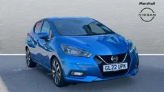 Blue Used 2022 Nissan Micra Tekna Hatchback | £15,461 (Fair price)