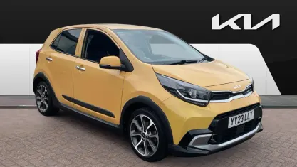 Used Kia Picanto X-Line 67 HP (49 kW) 2023 Yellow Hatchback