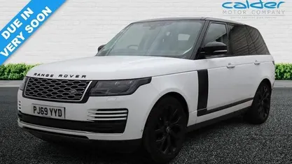 White Used 2019 Land Rover Range Rover Vogue SE SUV | £33,495 (Fair price)