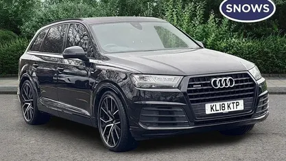 Used Audi Q7 Black Edition 272 HP (200 kW) 2018 Black SUV