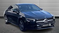 Cosmos black Used 2022 Mercedes CLA220 AMG Line Premium Plus Sedan | £29,395 (Fair price)