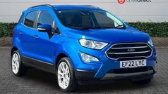Blue Used 2022 Ford Ecosport Titanium SUV | £11,998 (Fair price)