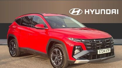 Używany Hyundai Tucson Advanced 160 KM (117 kW) 2024 Czerwony SUV