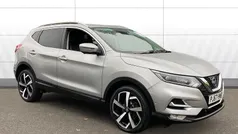 Silver Used 2017 Nissan Qashqai Tekna SUV | £10,206 (Fair price)
