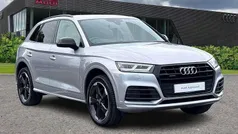 Silver Used 2020 Audi Q5 Black Edition SUV | £27,185 (Fair price)