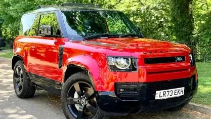 Used Land Rover Defender 75th Limited Edition 300 HP (220 kW) 2023 Red SUV