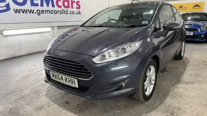 Used Ford Fiesta Zetec 82 HP (60 kW) 2014 Grey Hatchback