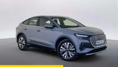 Used Audi Q4 Sportback e-tron Sport 125 kW (170 HP) 2022 Grey SUV