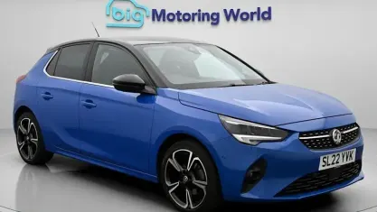 Used Vauxhall Corsa Edition 75 HP (55 kW) 2022 Blue Hatchback
