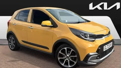 Used Kia Picanto X-Line 67 HP (49 kW) 2023 Yellow Hatchback