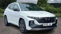 White Used 2022 Hyundai Tucson N Line SUV | £24,950 (Fair price)