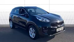 Black Used 2017 Kia Sportage 2 SUV | £9,053 (Fair price)