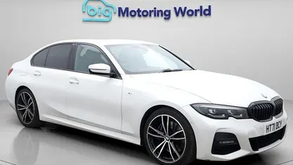 White Used 2021 BMW 320 M Sport Sedan | £20,300 (Fair price)