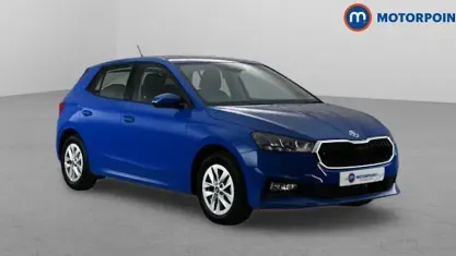 Used Skoda Fabia SE 80 HP (58 kW) 2025 Blue Hatchback