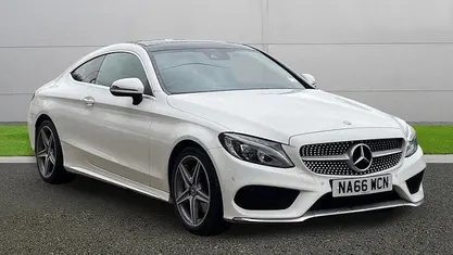 Used Mercedes C220 AMG Line Premium Plus 170 HP (125 kW) 2017 Coupe