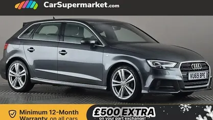 Used 2019 Audi A3 Sportback S-Line Hatchback | £15,497 (Fair price)