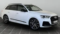 White Used 2022 Audi Q7 Black Edition SUV | £41,295 (Super price)