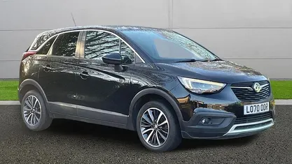 Used Vauxhall Crossland X Elite 110 HP (80 kW) 2020 Black SUV