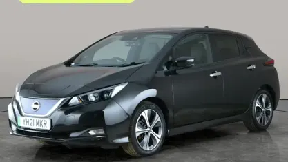 Used Nissan Leaf 110 kW (150 HP) 2021 Black Hatchback