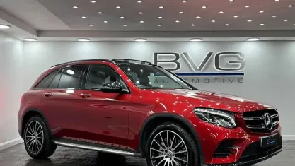 Used Mercedes GLC250 AMG line 211 HP (155 kW) 2019 Red SUV