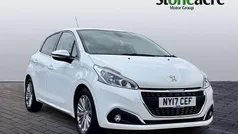 White Used 2017 Peugeot 208 Allure Hatchback | £6,500 (Fair price)