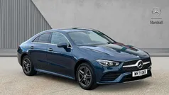 Blue Used 2022 Mercedes CLA250e AMG Line Premium Sedan | £24,780 (Fair price)