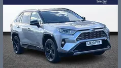 Silver Used 2020 Toyota RAV4 Hybrid SUV | £22,990 (Fair price)