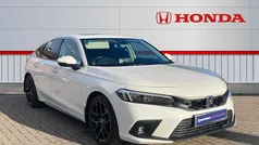 White Used 2023 Honda Civic Advance Hatchback | £25,088 (Fair price)