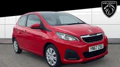 Red Used 2017 Peugeot 108 Active Hatchback | £4,819 (Fair price)
